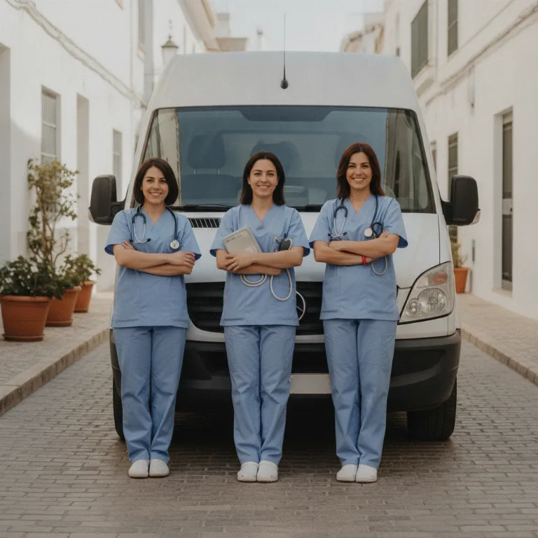 Matrona equipo en Sanlucar de Barrameda